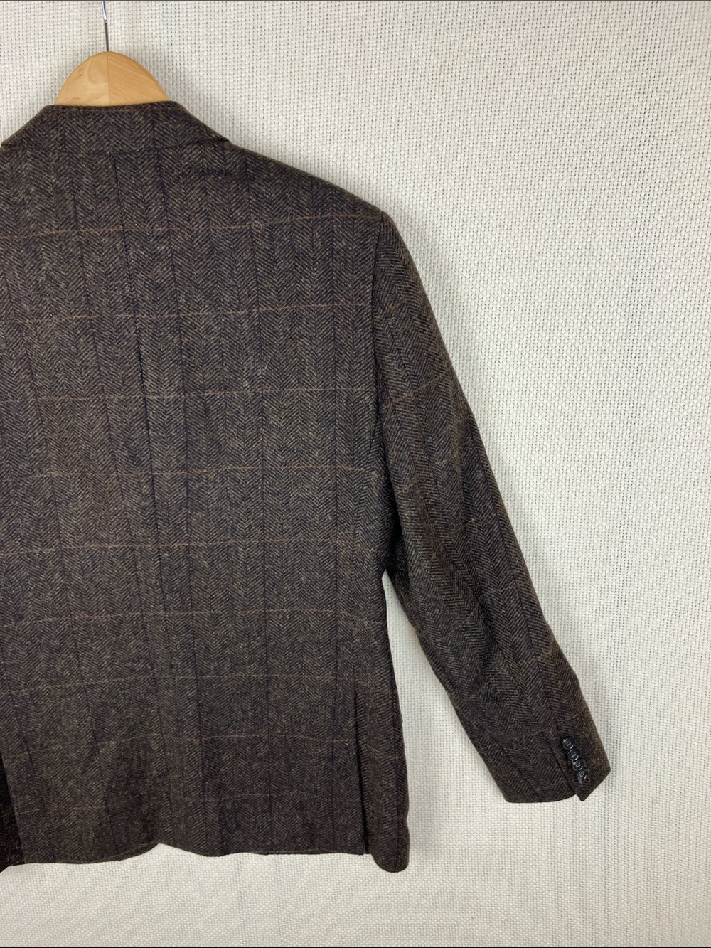 J Crew Ludlow Blazer Herringbone Tweed Moon Sport Coat Jacket English Wool - Picture 5 of 15